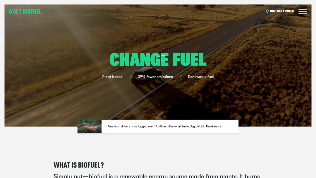 Get Biofuel Homepage