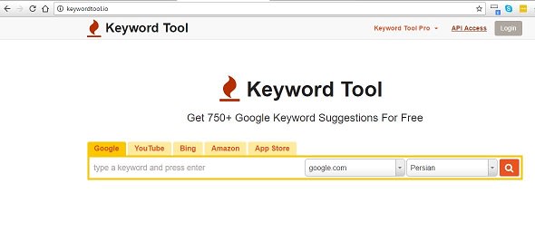 سایت بررسی کلمات کلیدی بیشتر جستجو شده در گوگل