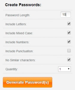 برای بالا بردن امنیت از رمز عبوری استفاده کنید که راحت قابل حدس زدن نباشد Norton Identity Safe Password Generator