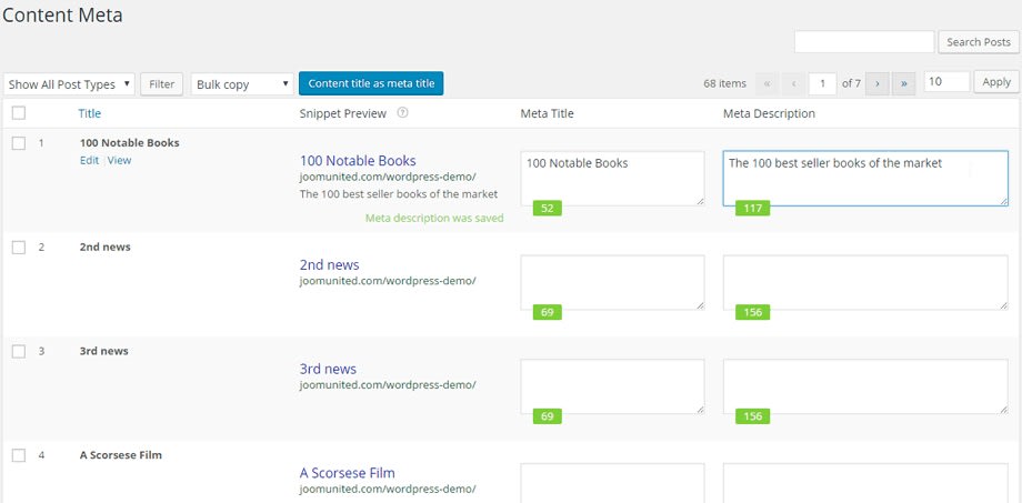 اهمیت توضیحات متا برای سئو