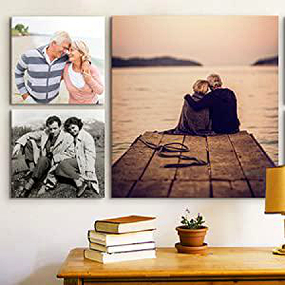 Canvas Prints with Your Photos Personalized Pictures Gifts Wall Art Home Decor Customized Printing