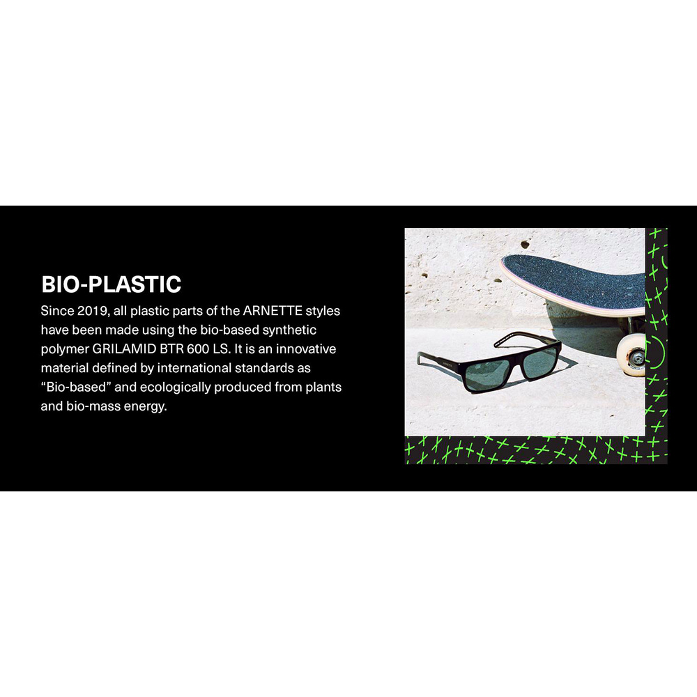Arnette Sustainability Bio Plastic