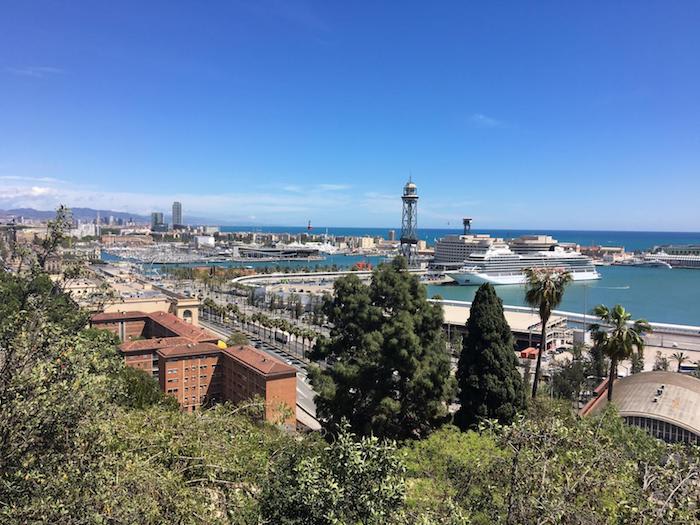 best viewpoints in barcelona - Mirador Jardins de Miramar