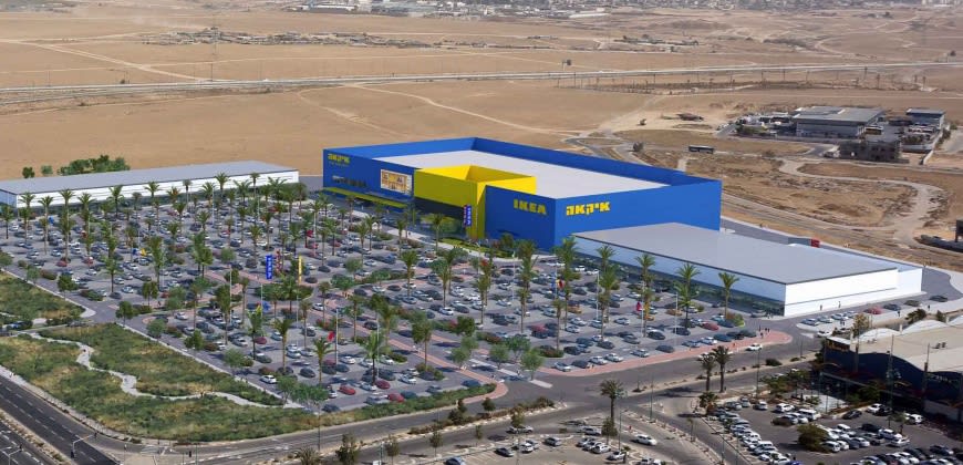 הדמיה חנות איקאה בבאר שבע הדמיה חנות איקאה בבאר שבע