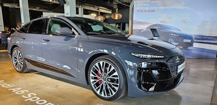 אודי A6 e-tron Sportback. צילום יואב פולס אודי A6 e-tron Sportback. צילום יואב פולס