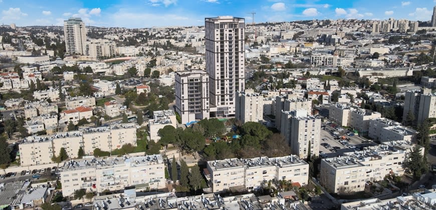 פרויקט פינוי בינוי בירושלים HNCity ;קרדיט הדמייה: BOLD 3D פרויקט פינוי בינוי בירושלים HNCity ;קרדיט הדמייה: BOLD 3D