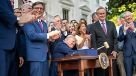 דונלד טראמפ "החוק הגדול והיפה" (X)