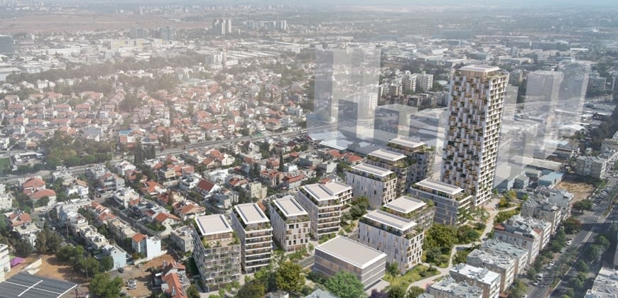 הדמיית הפרויקט. קרדיט: אלכס לובימוב הדמיית הפרויקט. קרדיט: אלכס לובימוב