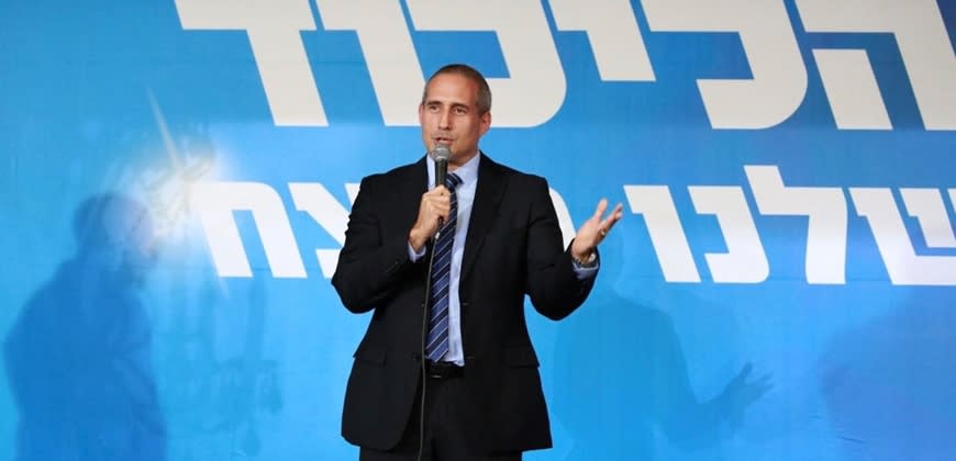 חנוך מילביצקי נואם באירוע של מפלגת הליכוד, צילום: יבגני פוסטובינסקי דוברות הח"כ חנוך מילביצקי נואם באירוע של מפלגת הליכוד, צילום: יבגני פוסטובינסקי דוברות הח"כ