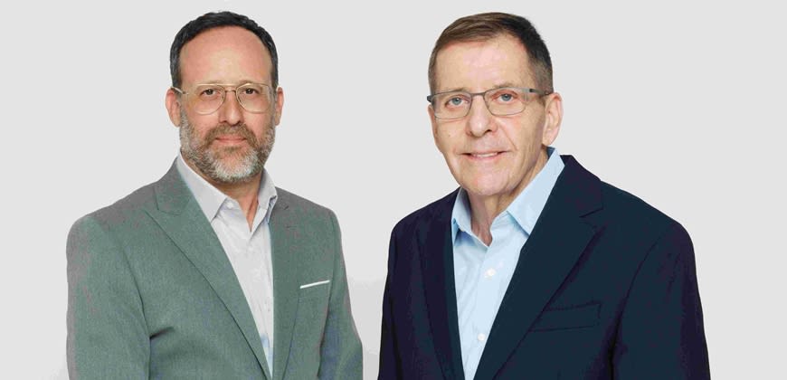 יו"ר קרן ג'נריישן, יוסי זינגר, ומנכ"ל הקרן, ארז בלשה. קרדיט לצילום: אור דנון. יו"ר קרן ג'נריישן, יוסי זינגר, ומנכ"ל הקרן, ארז בלשה. קרדיט לצילום: אור דנון.