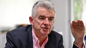 מייקל אולירי, מנכ"ל רייאנאייר. קרדיט: רשתות חברתיות