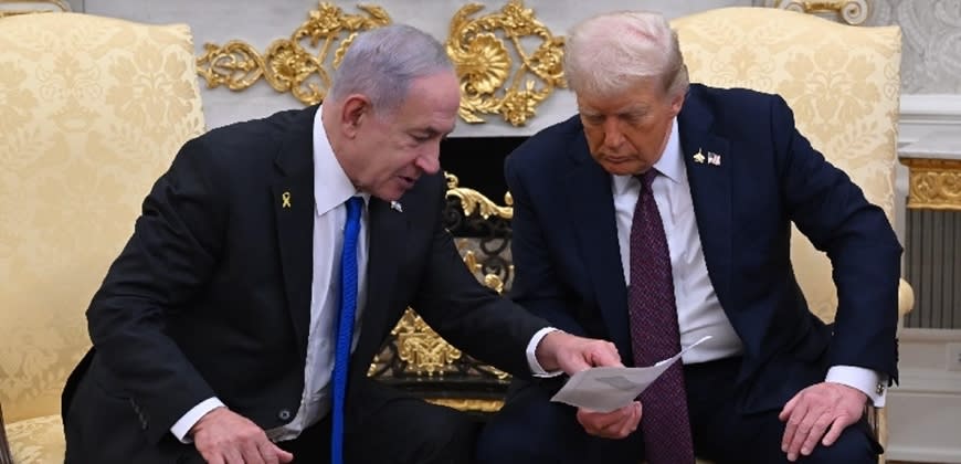 דונלד טראמפ ובנימין נתניהו (אבי אוחיון לע"מ) דונלד טראמפ ובנימין נתניהו (אבי אוחיון לע"מ)