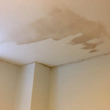 רטיבות בתקרה נזילה (רשתות)