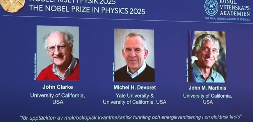 פרס נובל פיסיקה 2025