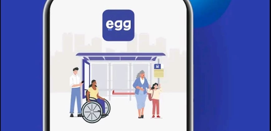 אפליקציית egg של אגד. קרדיט: רשתות חברתיות אפליקציית egg של אגד. קרדיט: רשתות חברתיות