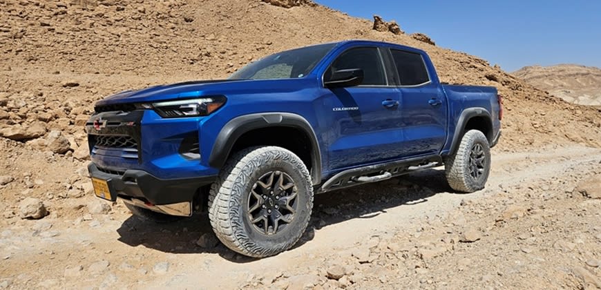 שברולט קולורדו ZR2. צילום יואב פולס שברולט קולורדו ZR2. צילום יואב פולס
