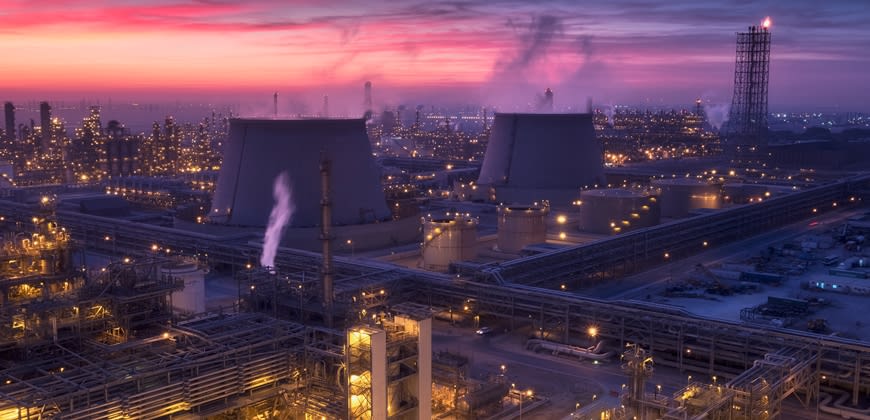 מתחם של חברת סאביק בג'ובאייל בערב הסעודית קרדיט: מתוך אתר החברה