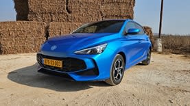 MG3 בנזין. צילום יואב פולס MG3 בנזין. צילום יואב פולס