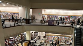 חנות של בארנס אנד נובל. קרדיט: רשתות חברתיות