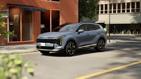 קיה ספורטאז' לונג היברידי מעודכן. צילום יצרן