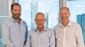 ראשי קרן אלומה, מימין לשמאל:  אורי יוגב, מולי רבינא ויאיר הירש.  צילום: נוי נפתלי