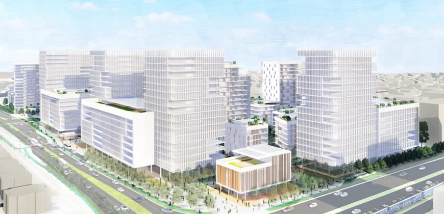 הדמיה- מתחם הפרדס הצפוני אור יהודה, קרדיט: משרד כהן וינד ושות' אדריכלות ותכנון ערים