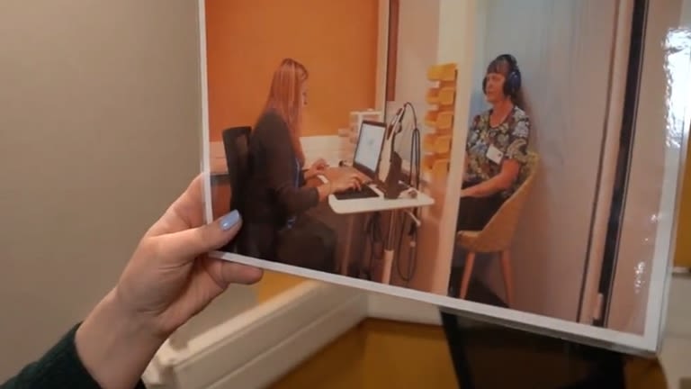 לקיחת דם ממשתתפת במחקר דנידין, מתוך ערוץ היוטיוב של המחקר