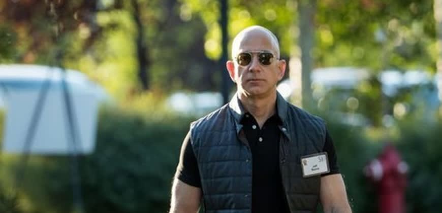 ג'ף בזוס, מייסד אמזון. קרדיט: רשתות חברתיות ג'ף בזוס, מייסד אמזון. קרדיט: רשתות חברתיות