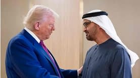 דונלד טראמפ ומוחמד בן זאיד אאל נהיאן (רשתות)