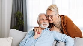 זוג בדיור מוגן. צילום: Shutterstock