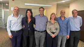 מעמד חתימת ההסכם בבנק ירושלים, צילום: יח"צ