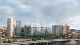 הדמיית פרויקט מצפה תלפיות. קרדיט: pick&shalit