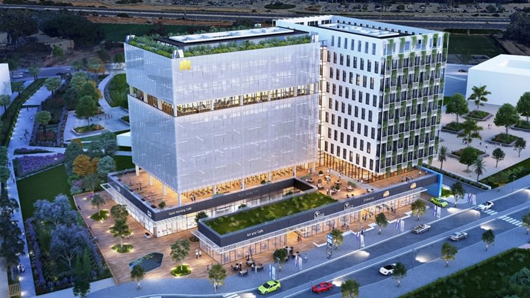 ריט 1, קרן אזולאי, משרדים. קרדיט: קבוצת דוד אזולאי