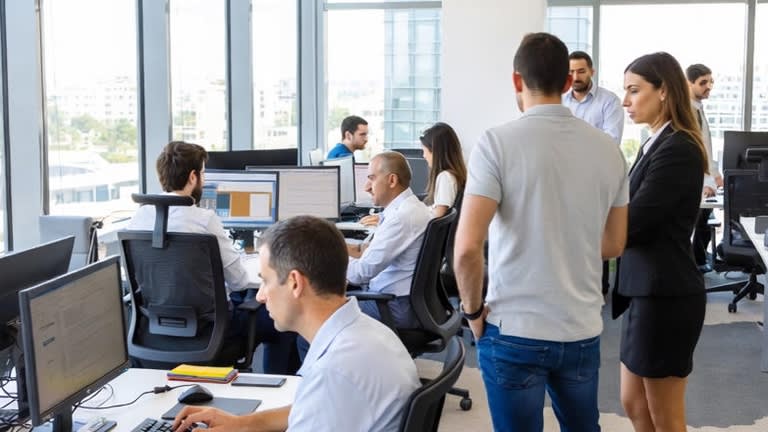 עבודה בהייטק, קרדיט: גרוק