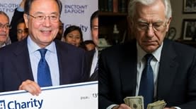 עשיר נדבן ועשיר קמצן (בעזרת AI)