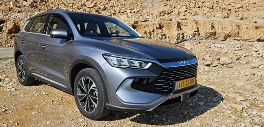 ה BYD Sealion 5 פלאג אין, מייצגת נאמנה את הדור החדש של דגמי הפלאג אין. צילום יואב פולס