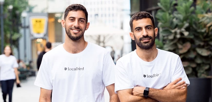 מייסדי LocalBird בן לוי, מנכ"ל ואור לוי COO. צילום: Zara Brooks