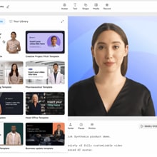 Synthesia  (אתר החברה)