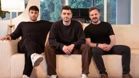 משמאל לימין: אביב שמני - CEO, עידו זרבסקי - COO ואורי רייכמן - CTO, צילום: שירלי גרופר