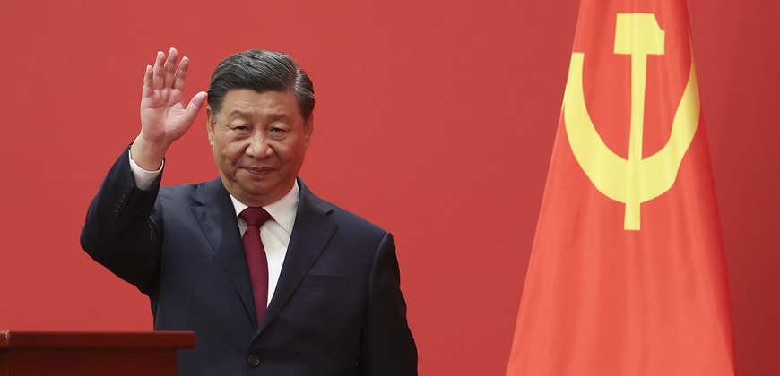 נשיא סין שי גינפינג רשתות חברתיות