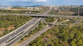 מחלף סומך בכביש 6 - קרדיט: חברת ינון - תכנון יעוץ ומחקר