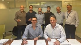 יובל סקורניק, דני בלליוס. קרדיט: יחצ שיכון ובינוי