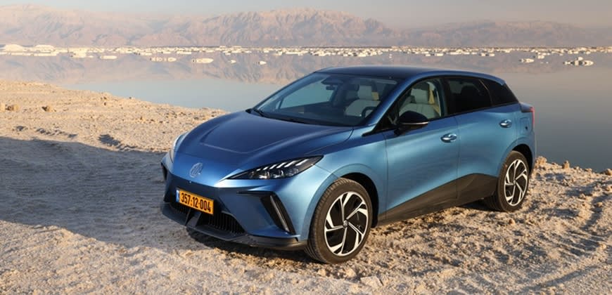 מתיחת הפנים ל MG4. צילום רונן טופלברג