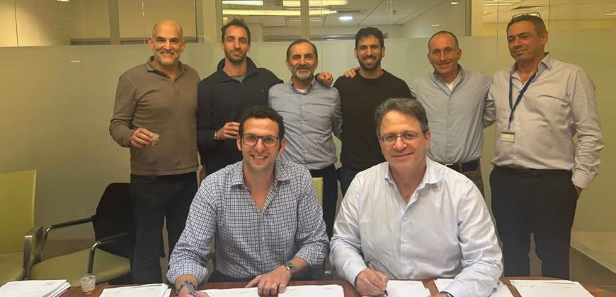 יובל סקורניק, דני בלליוס. קרדיט: יחצ שיכון ובינוי