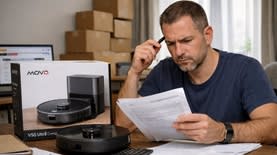 רכישה של שואב אבק באינטרנט צילום: AI