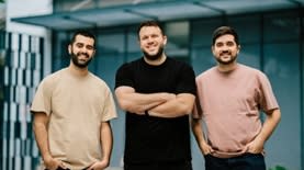 מייסדי Astelia מימין - נדב אוסטרובסקי, אלון נוי, רועי רג'ואן צילום: נתנאל טוביאס