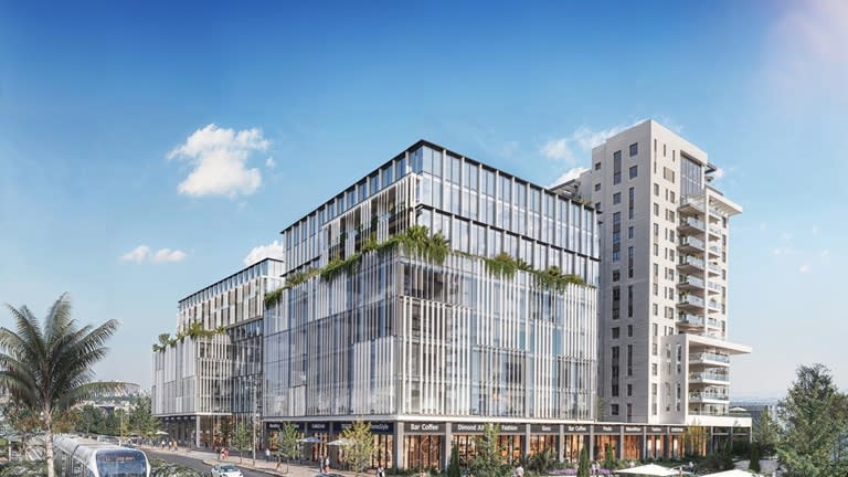 הדמיה פרוייקט space רמת אפעל קרדיט: viewpoint