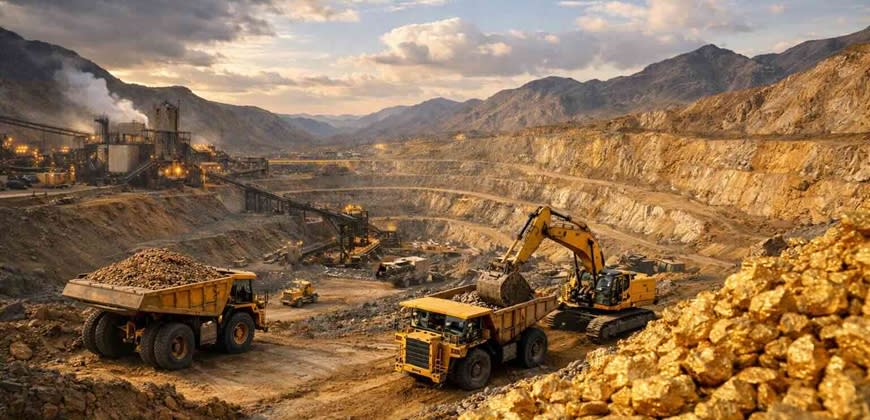 מכרה זהב. קרדיט: נעשה על ידי AI