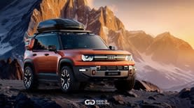 ג'ילי גלקסי קרוזר - בגרסת הקונספט. עכשיו בניסויים בצפון שוודיה. קרדיט ג'ילי