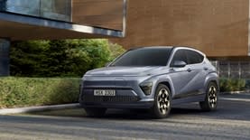 יונדאי קונה - הנמכרת ביותר מתחילת השנה. הדגם החשמלי שיגיע באפריל יחזק את מכירות הדגם. צילום יצרן